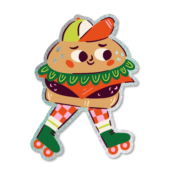 Ensemble de 4 autocollants "Casse-Croûte"